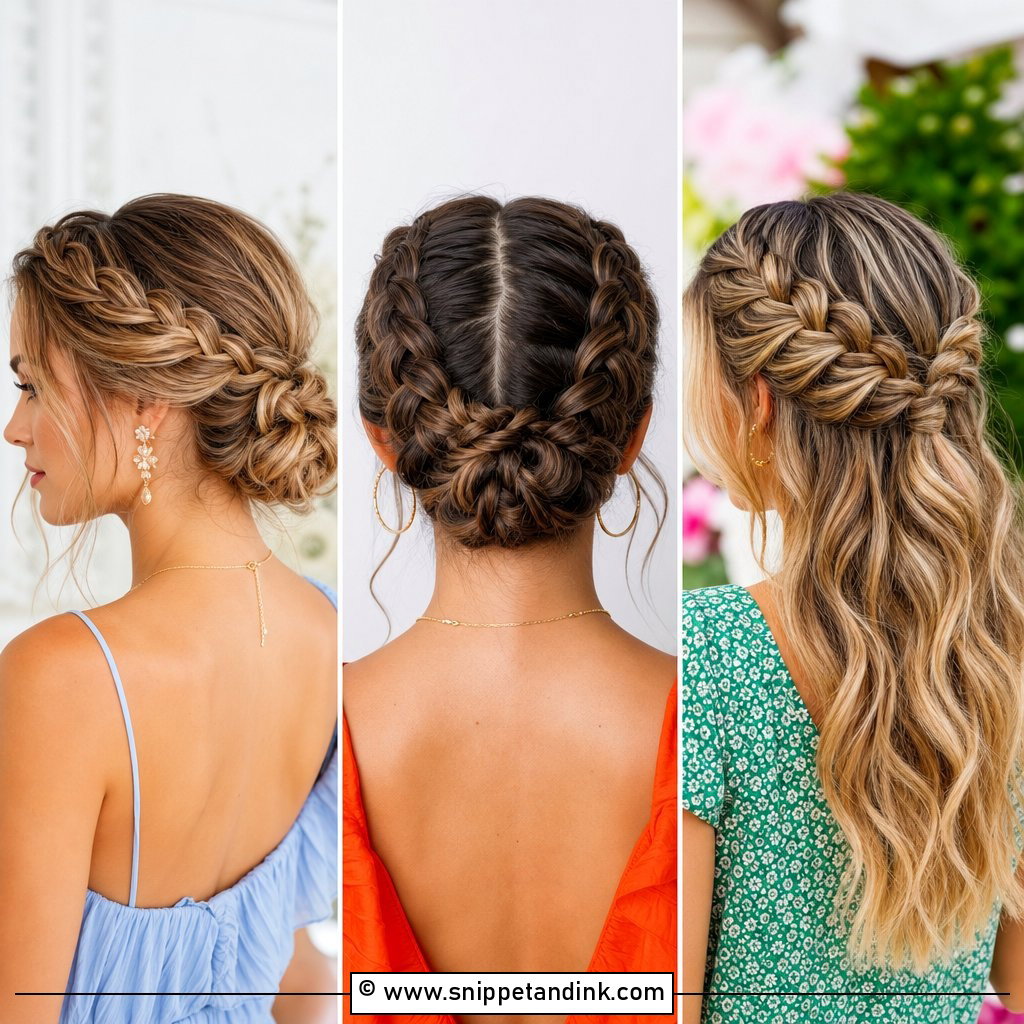 20 Bridal Updo with Braid Ideas for Romantic Brides