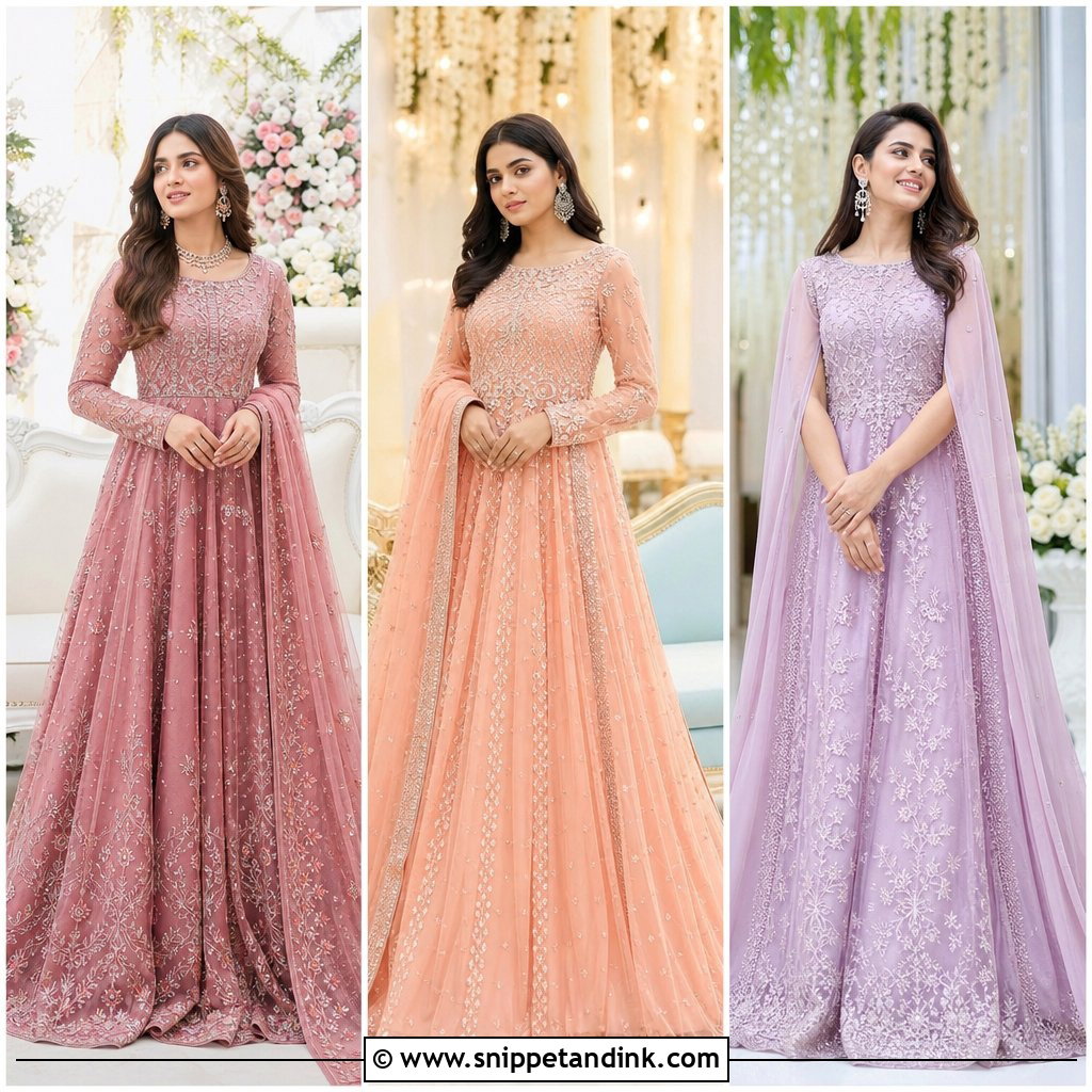 20 Bridal Walima Maxi Dress Pakistani Ideas for Elegant Brides