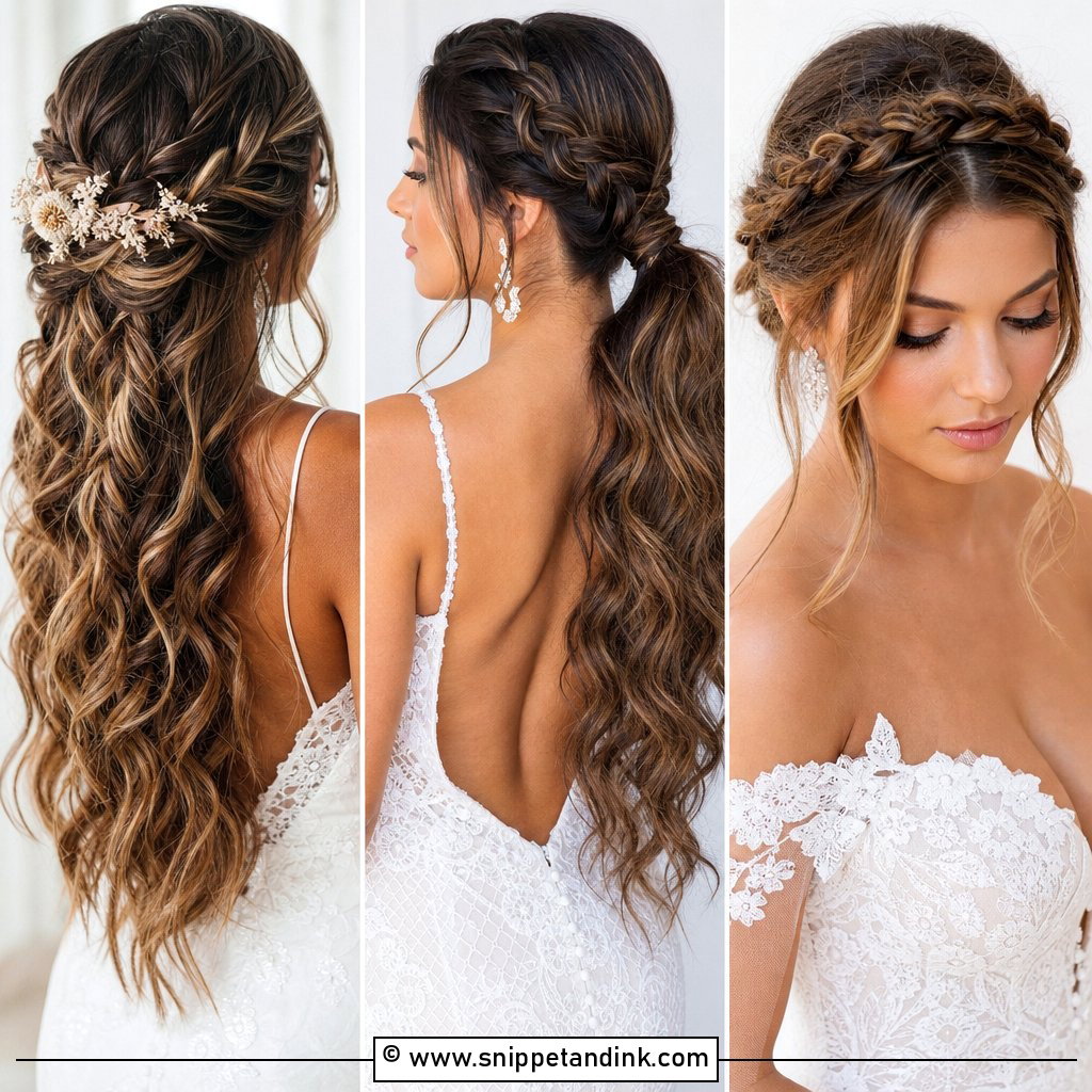 20 Bride Braided Hairstyles for Chic Wedding Day Beauty