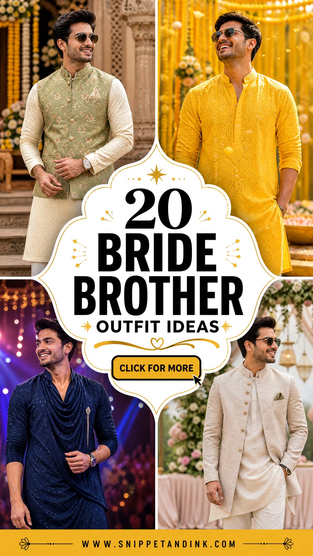 20 Bride Brother Outfit Ideas for a Polished Wedding Look - 20 Bride Brother Outfit Ideas for a Polished Wedding Look