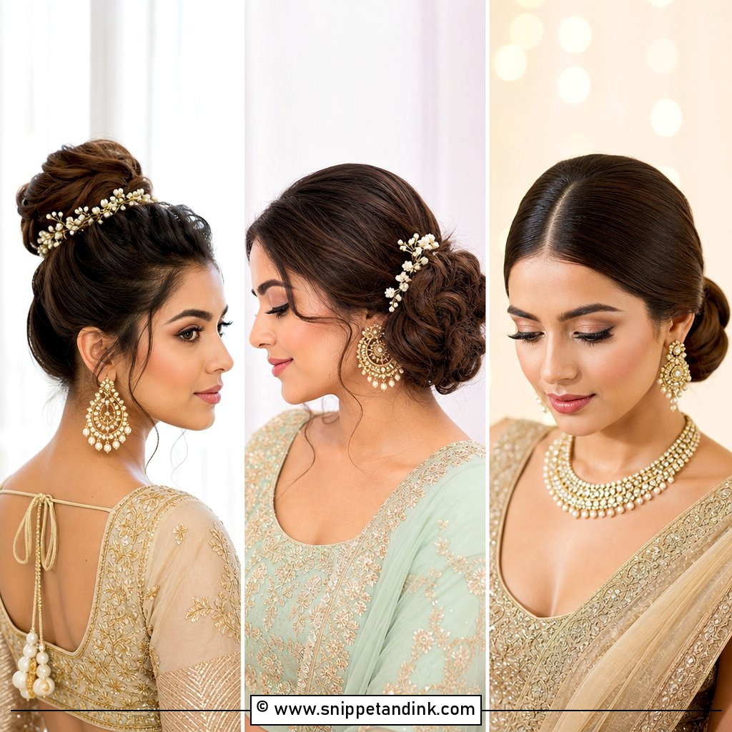 20 Bride Bun Hairstyle Ideas for Elegant Wedding Beauty