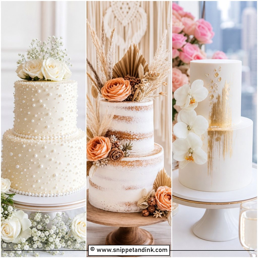 20 Bride Cake Ideas for a Sweet Wedding Celebration