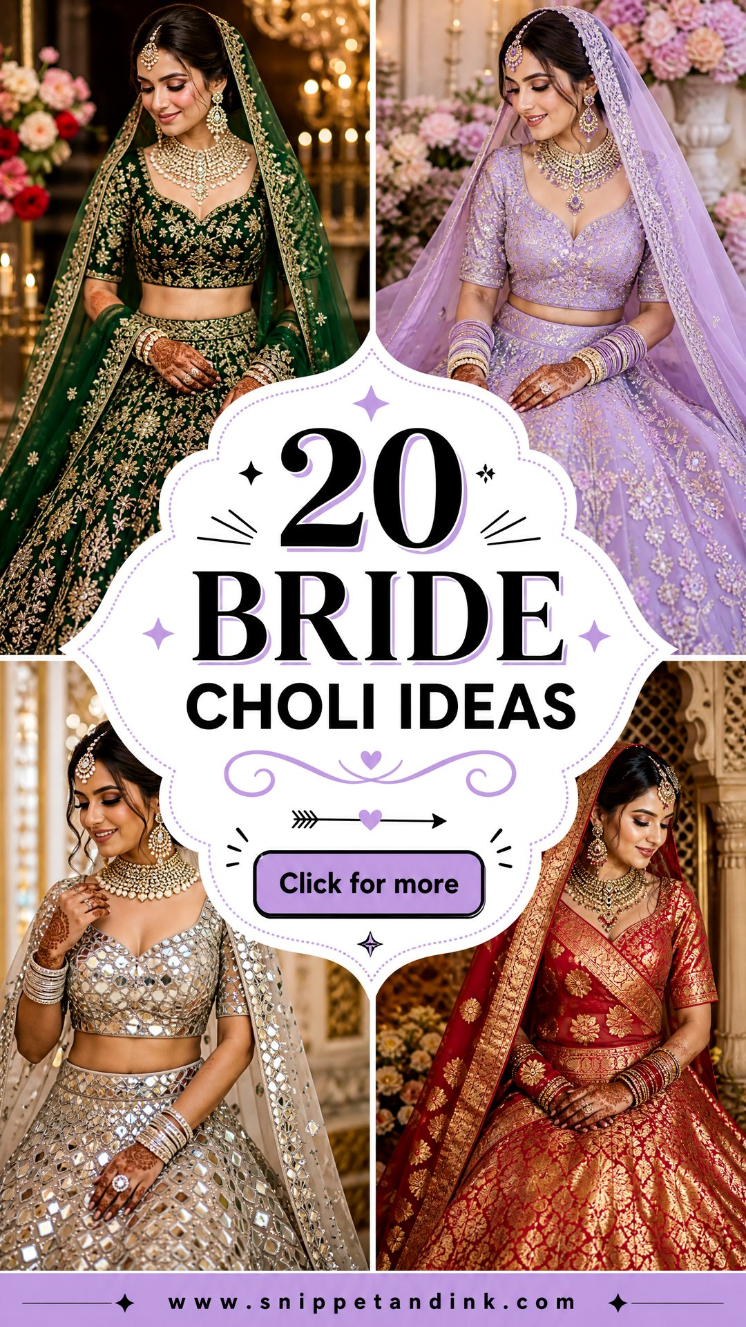 20 Bride Choli Ideas for Stunning Traditional Wedding Style - 20 Bride Choli Ideas for Stunning Traditional Wedding Style