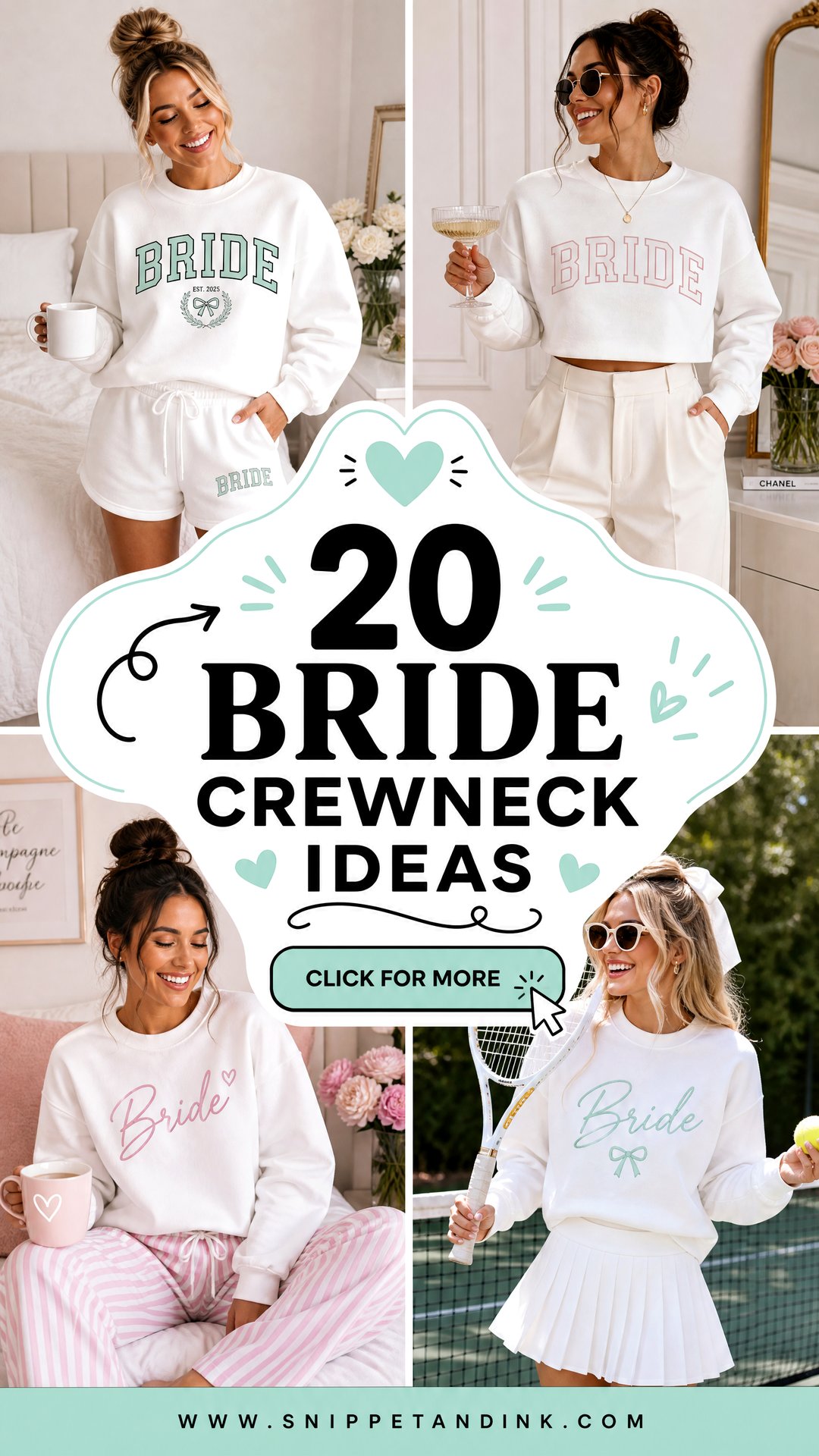 20 Bride Crewneck Ideas for Cozy Pre-Wedding Celebrations - 20 Bride Crewneck Ideas for Cozy Pre-Wedding Celebrations