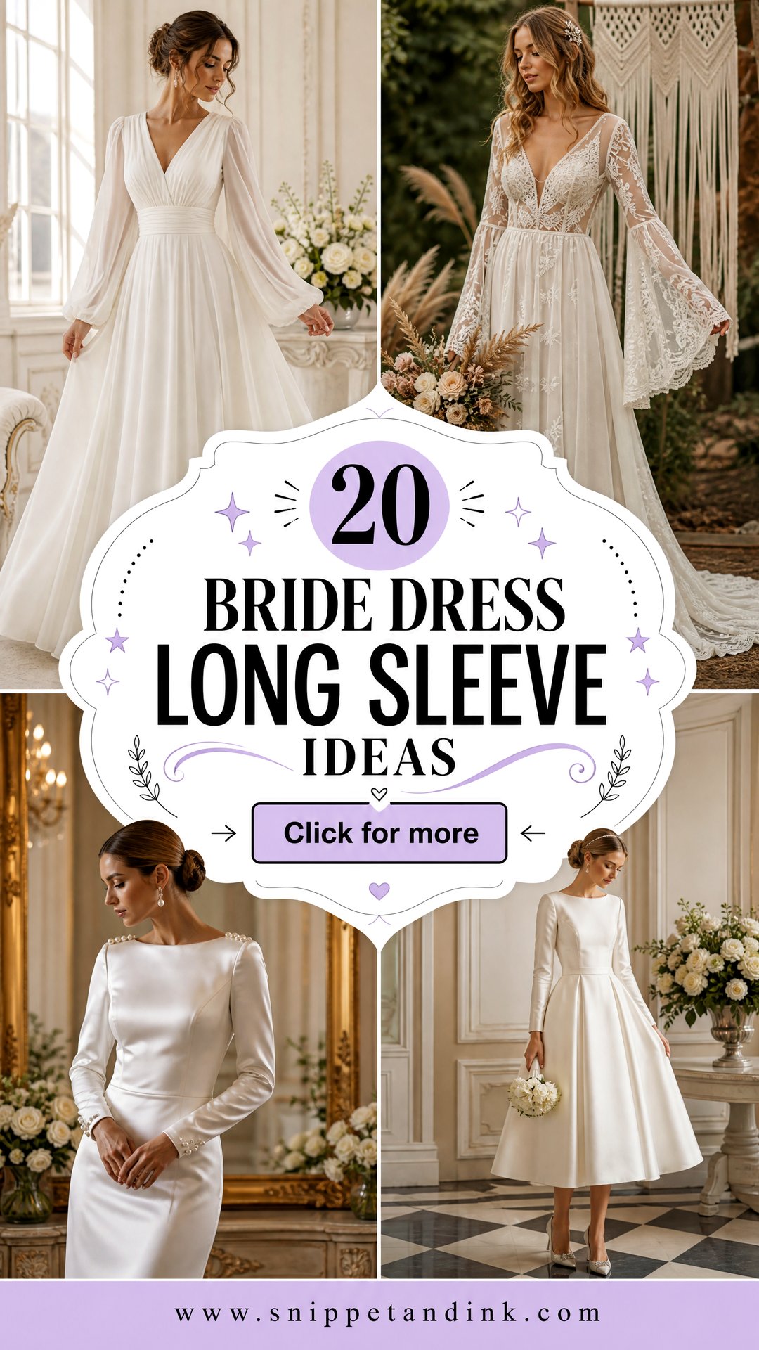 20 Bride Dress Long Sleeve Ideas for Timeless Wedding Style - 20 Bride Dress Long Sleeve Ideas for Timeless Wedding Style