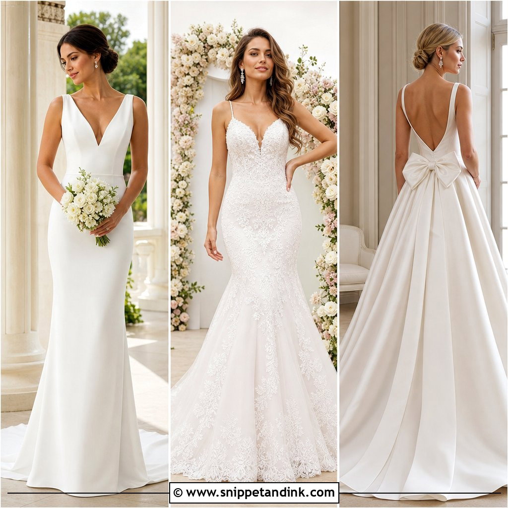 20 Bride Dress Simple Elegant Ideas for a Timeless Wedding Look