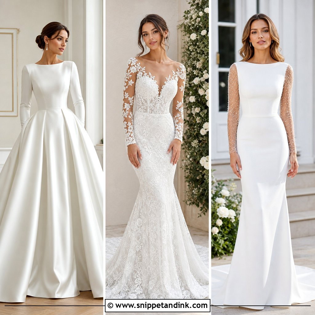 20 Bride Dress with Sleeves: Elegant Gowns for Every Season