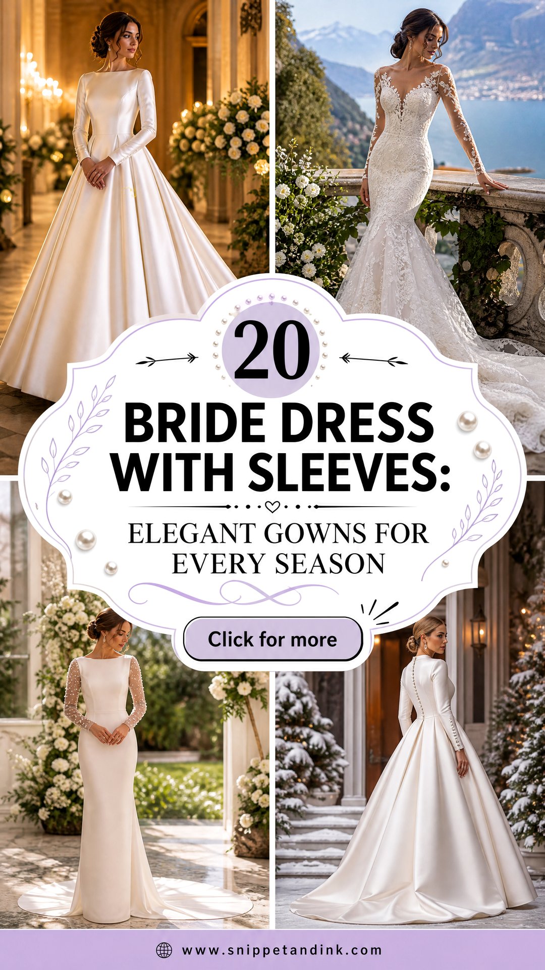 20 Bride Dress with Sleeves Elegant Gowns for Every Season - 20 Bride Dress with Sleeves: Elegant Gowns for Every Season
