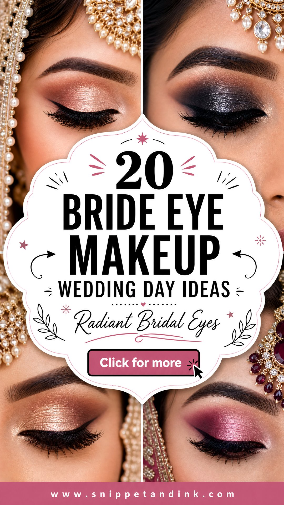 20 Bride Eye Makeup Wedding Day Ideas for Radiant Looks - 20 Bride Eye Makeup Wedding Day Ideas for Radiant Looks