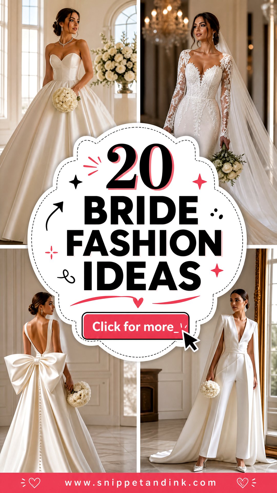 20 Bride Fashion Ideas for Chic Modern Wedding Style Inspiration - 20 Bride Fashion Ideas for Chic, Modern Wedding Style Inspiration