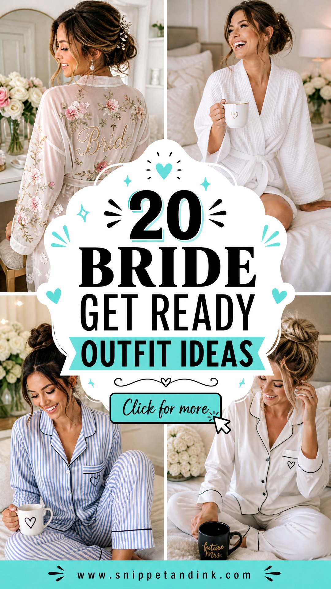 20 Bride Get Ready Outfit Ideas for a Stylish Wedding Morning - 20 Bride Get Ready Outfit Ideas for a Stylish Wedding Morning