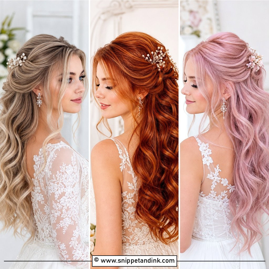 20 Bride Hair Color Ideas for a Fresh Wedding Glow