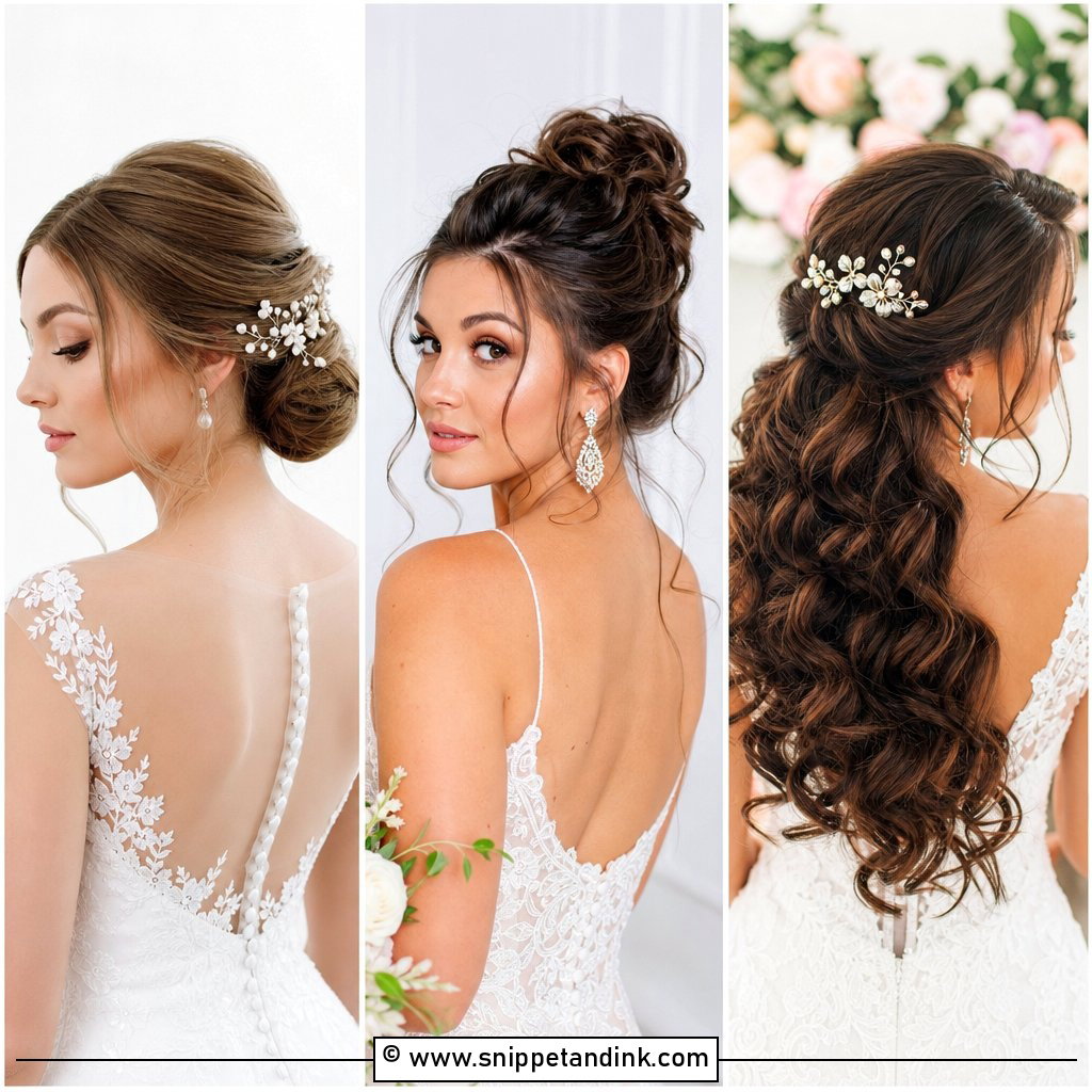 20 Bride Hair Styles 2024 for Trendy Wedding Inspiration