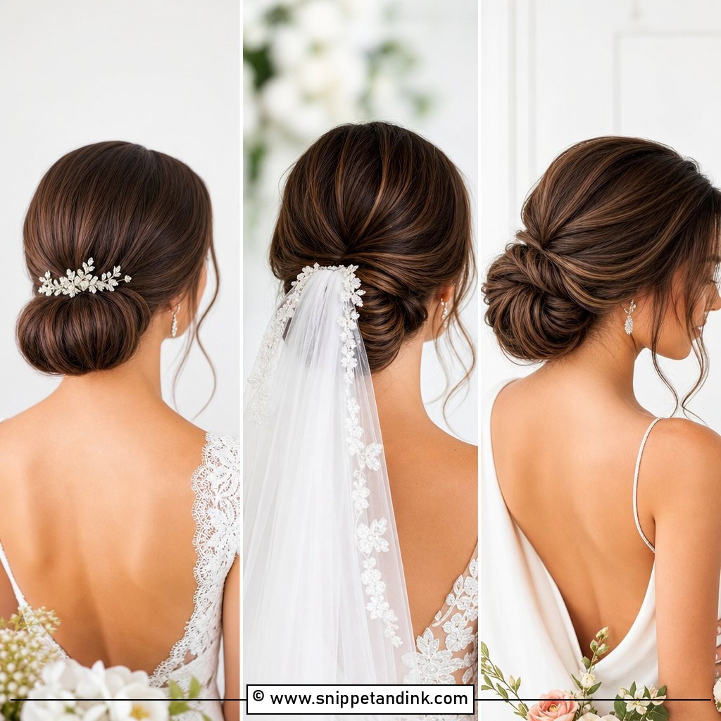20 Bride Hair Up Ideas for Elegant Wedding-Day Glamour