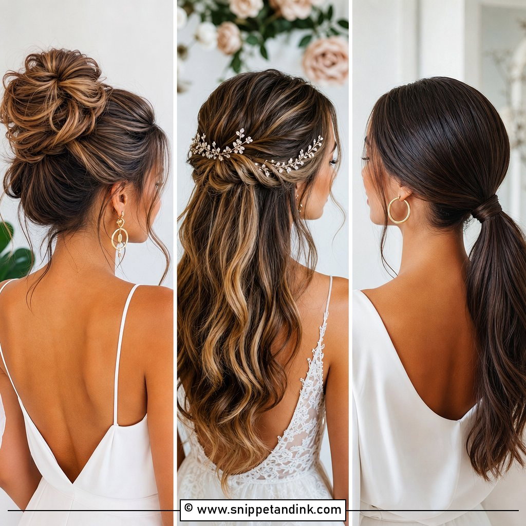 20 Bride Hairdo Ideas for Romantic Wedding Inspiration