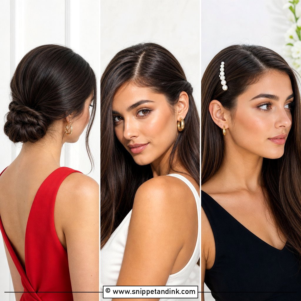 20 Bride Hairstyles Straight Hair for Sleek Wedding Style