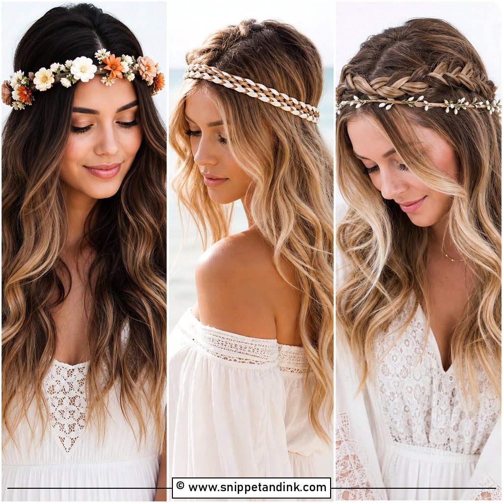 20 Bride Hairstyles with Headband for Chic Bridal Style