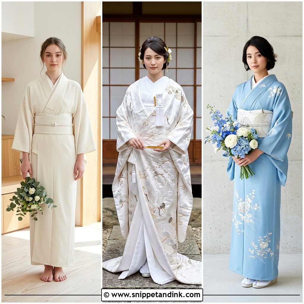20 Bride Kimono Ideas for a Stylish Wedding Morning and Beyond