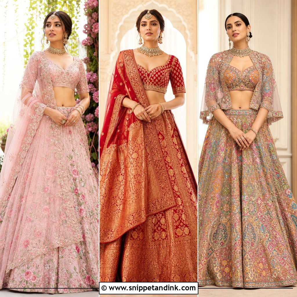20 Bride Lahenga Design Ideas: Regal Styles for a Dream Wedding