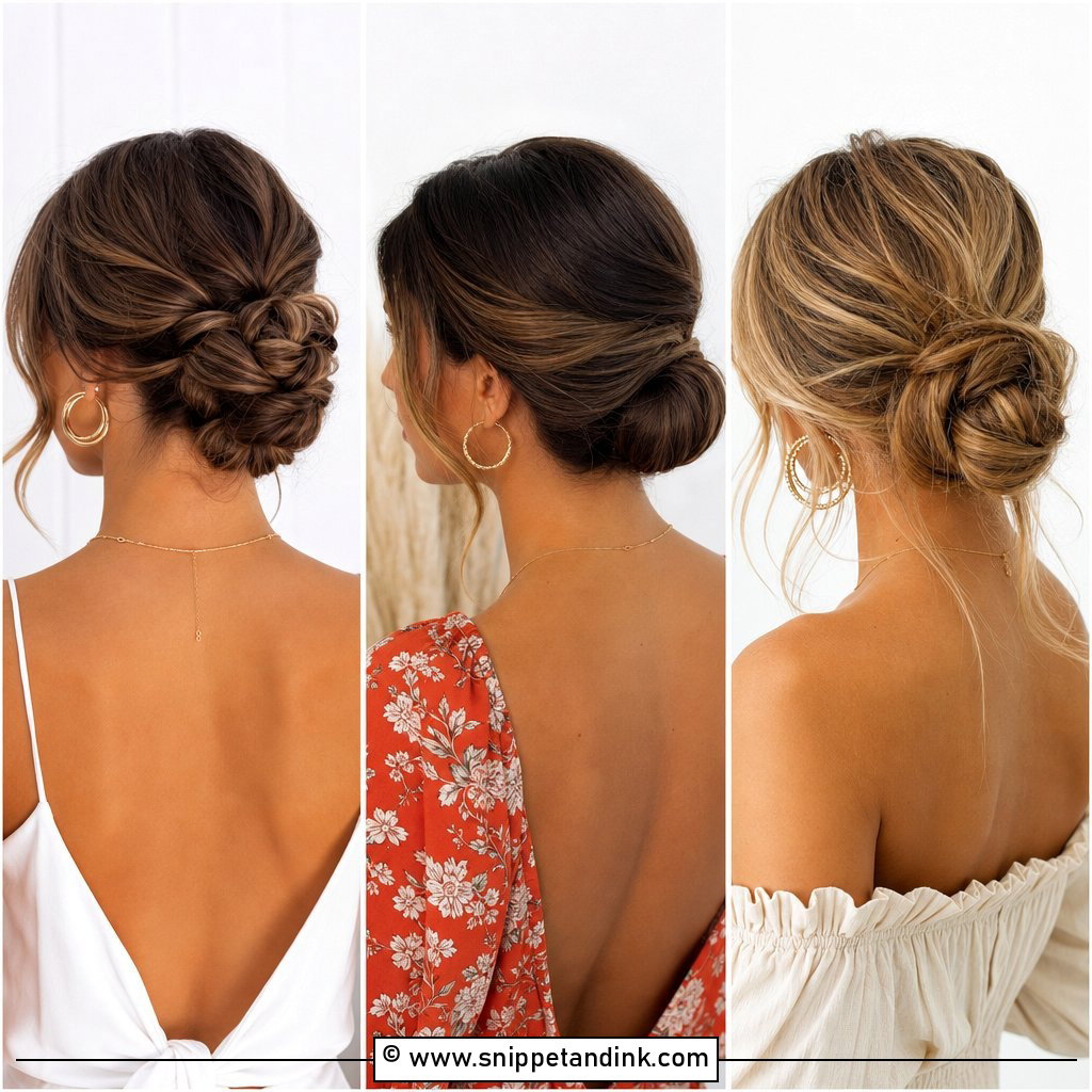 20 Bride Low Bun Hairstyles for Timeless Bridal Style