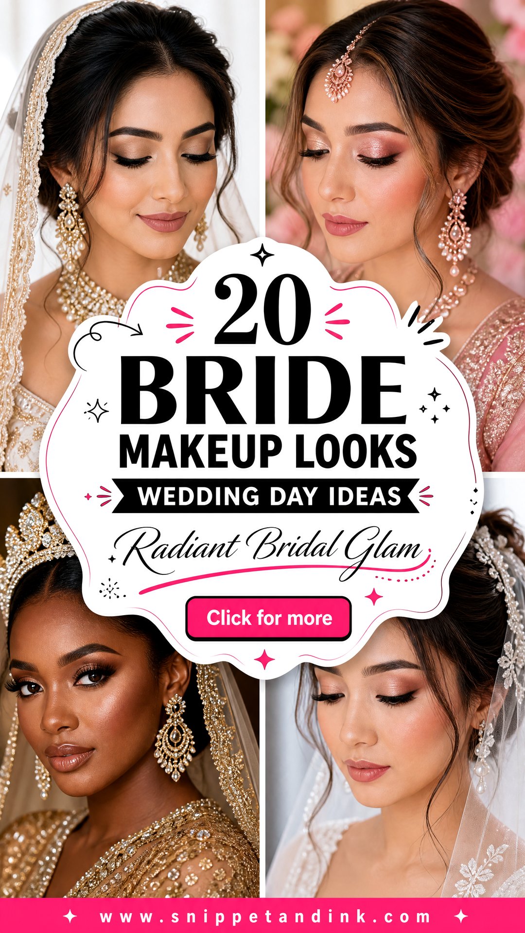 20 Bride Makeup Looks Wedding Day Ideas for Radiant Glam - 20 Bride Makeup Looks Wedding Day Ideas for Radiant Glam