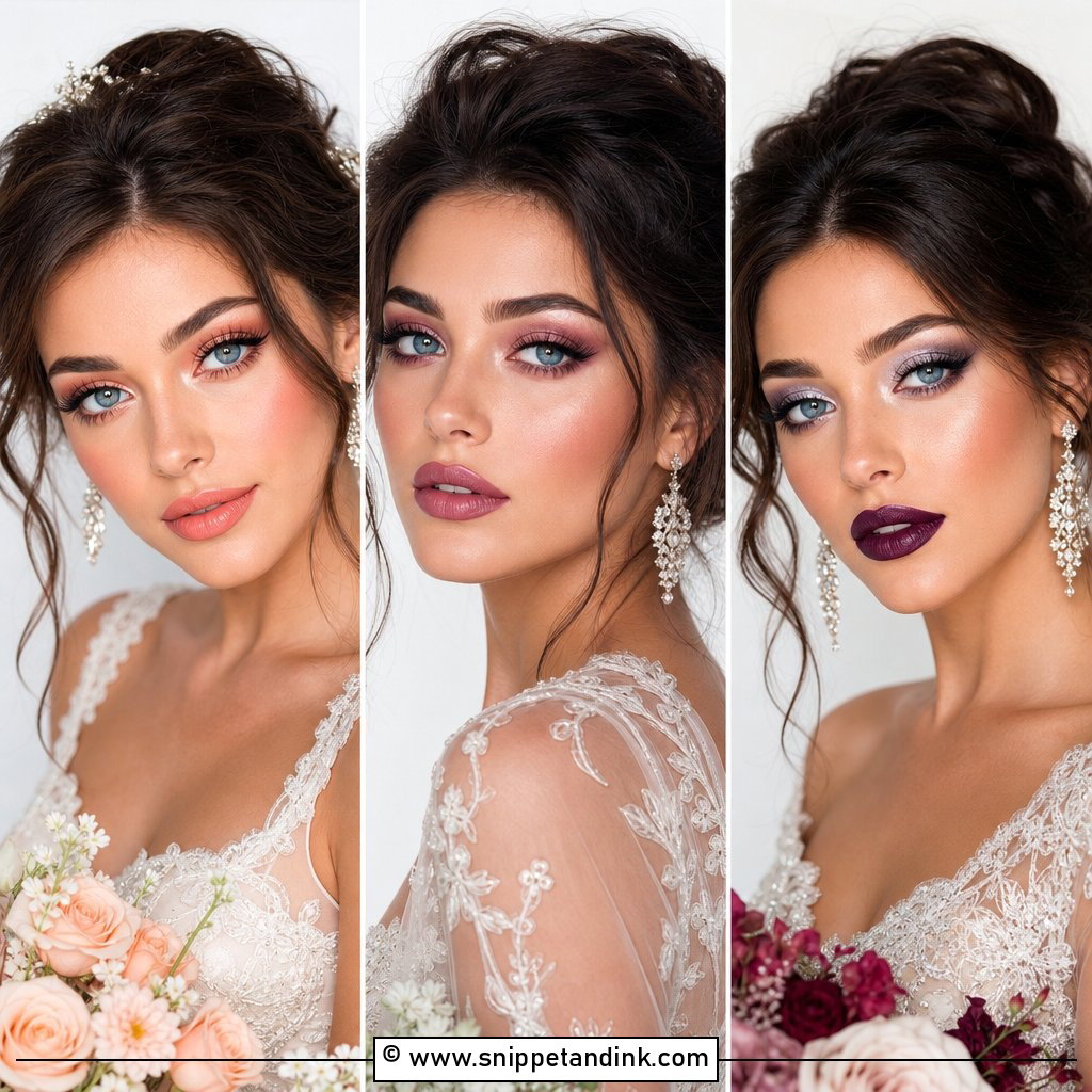 20 Bride Makeup for Blue Eyes Brunette Looks to Inspire