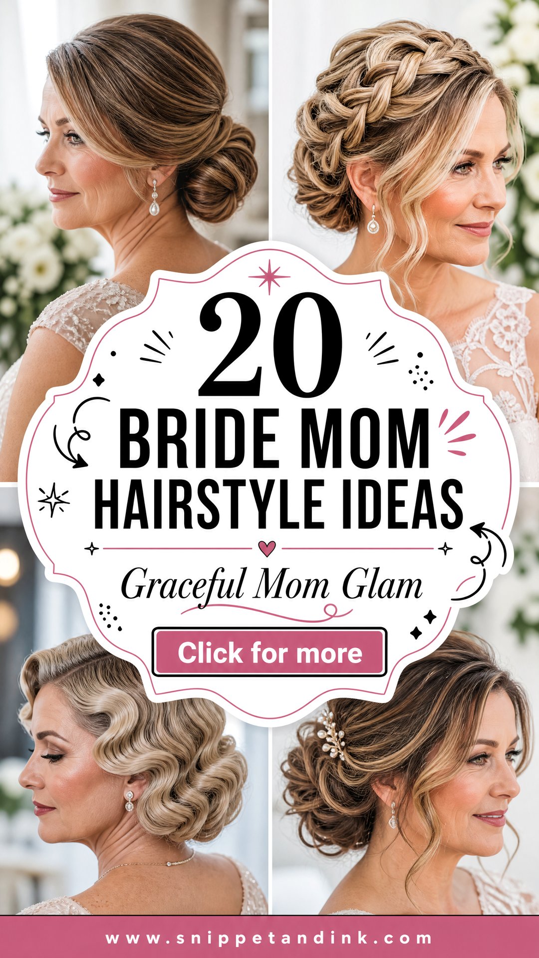 20 Bride Mom Hairstyle Ideas for a Graceful Wedding Look - 20 Bride Mom Hairstyle Ideas for a Graceful Wedding Look