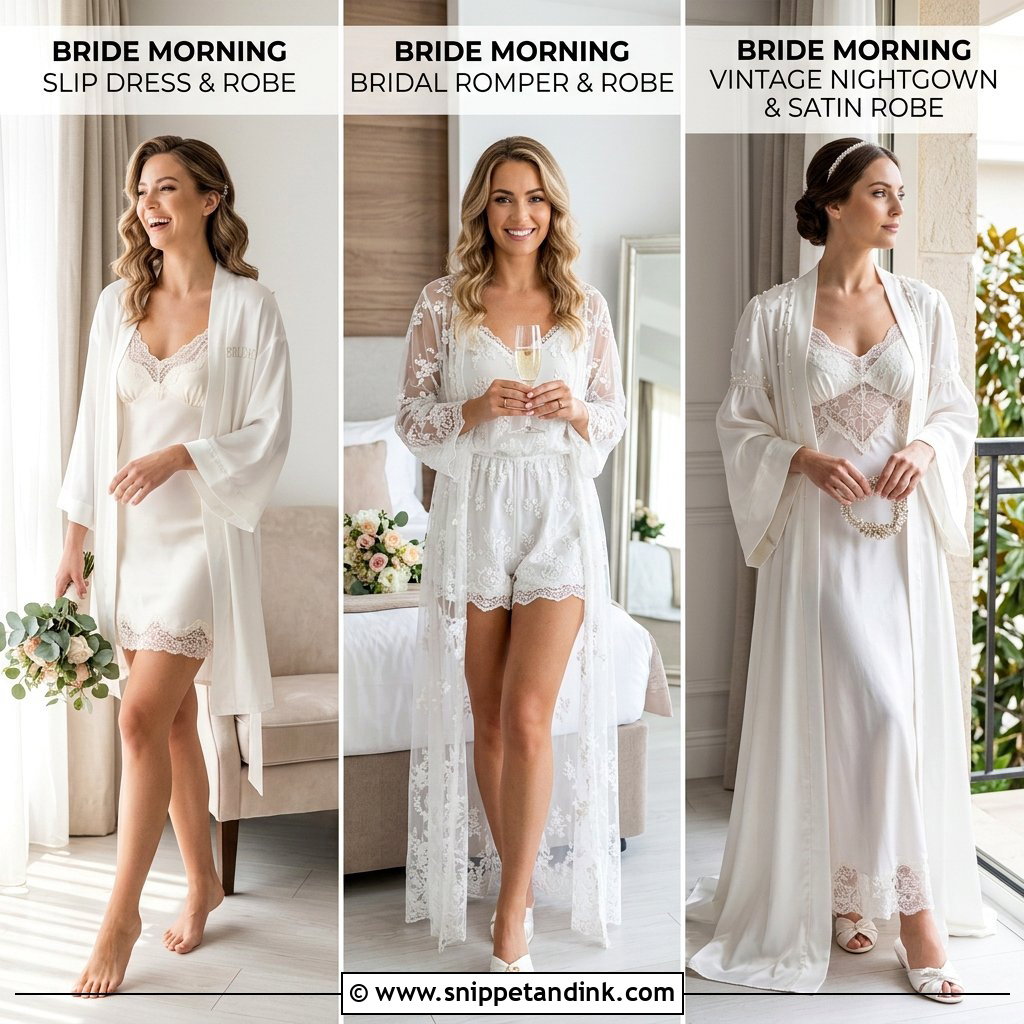 20 Bride Morning of Wedding Outfit Ideas for a Stylish Start