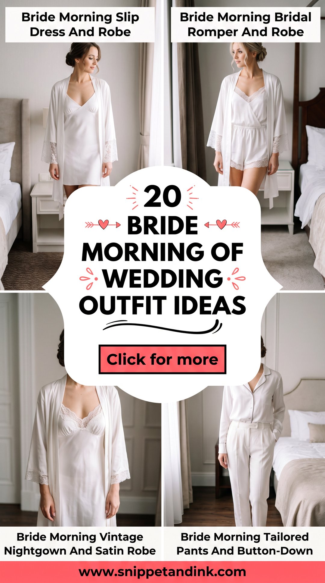 20 Bride Morning of Wedding Outfit Ideas for a Stylish Start - 20 Bride Morning of Wedding Outfit Ideas for a Stylish Start