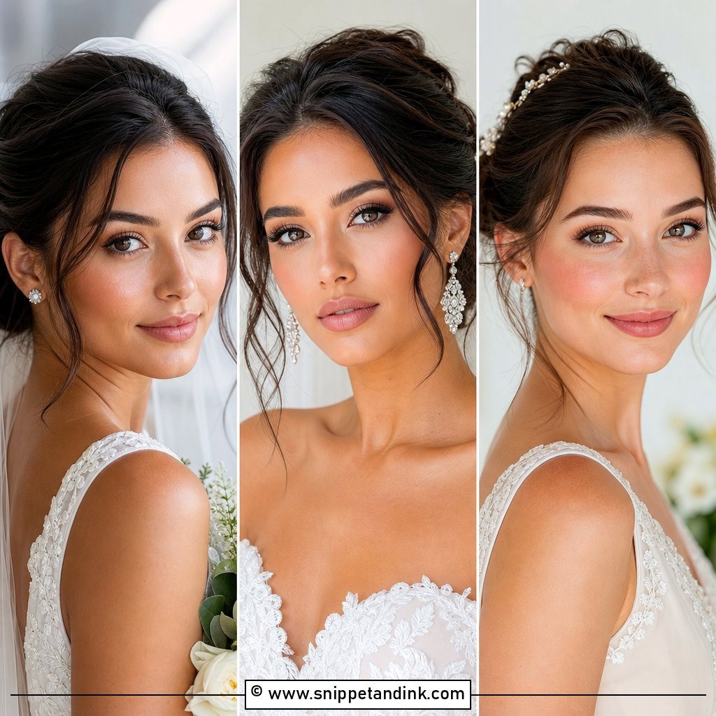 20 Bride Natural Makeup Wedding Day Ideas for Soft Glam