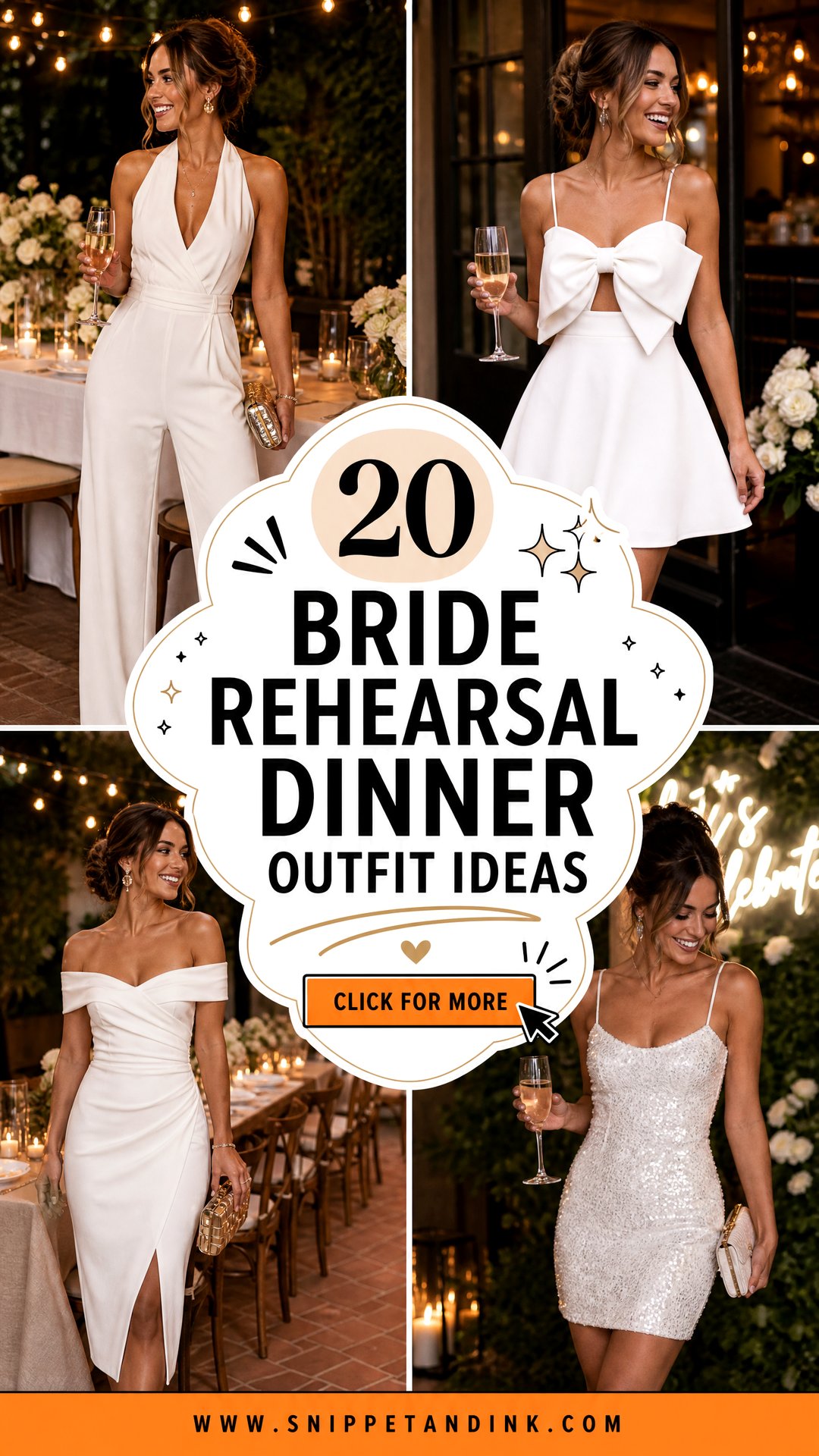 20 Bride Rehearsal Dinner Outfit Ideas for a Chic Celebration - 20 Bride Rehearsal Dinner Outfit Ideas for a Chic Celebration