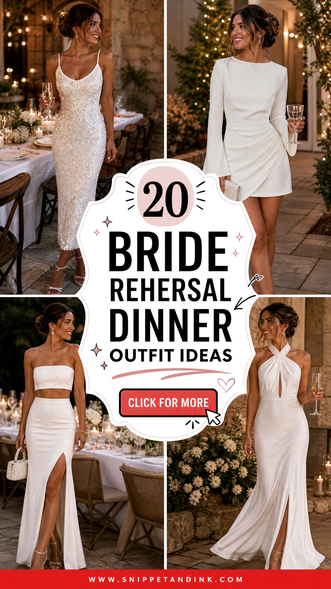20 Bride Rehersal Dinner Outfit Ideas for a Memorable Evening - 20 Bride Rehersal Dinner Outfit Ideas for a Memorable Evening