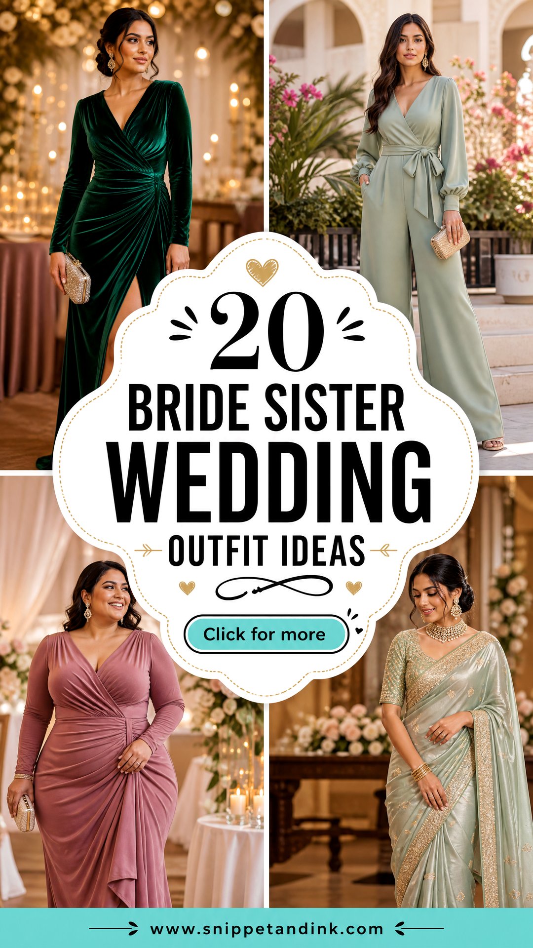 20 Bride Sister Wedding Outfit Ideas for a Picture-Perfect Look - 20 Bride Sister Wedding Outfit Ideas for a Picture-Perfect Look