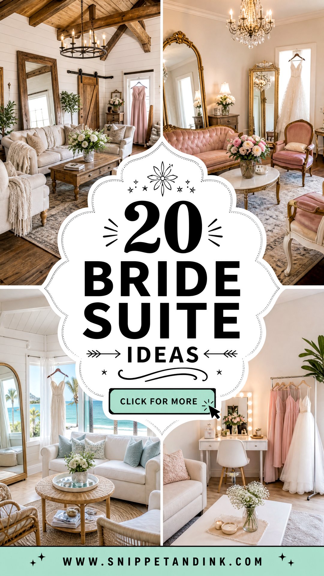 20 Bride Suite Ideas for a Truly Beautiful Wedding Morning - 20 Bride Suite Ideas for a Truly Beautiful Wedding Morning