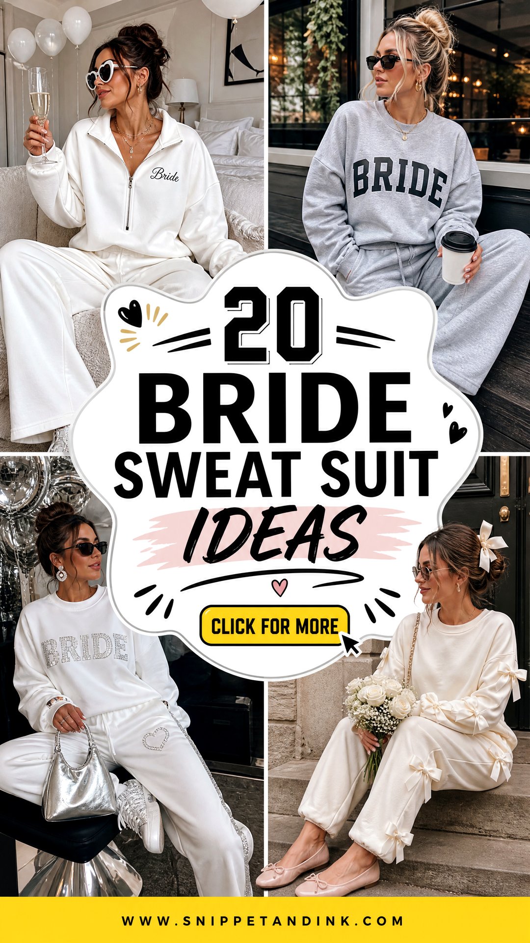 20 Bride Sweat Suit Ideas for Cozy Bachelorette Weekend Style - 20 Bride Sweat Suit Ideas for Cozy Bachelorette Weekend Style