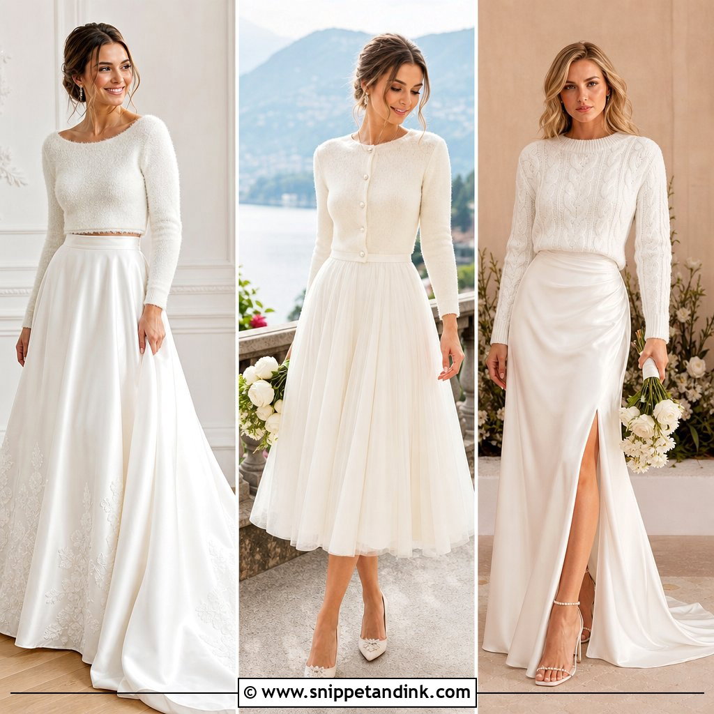 20 Bride Sweater Ideas for Effortlessly Chic and Cozy Style