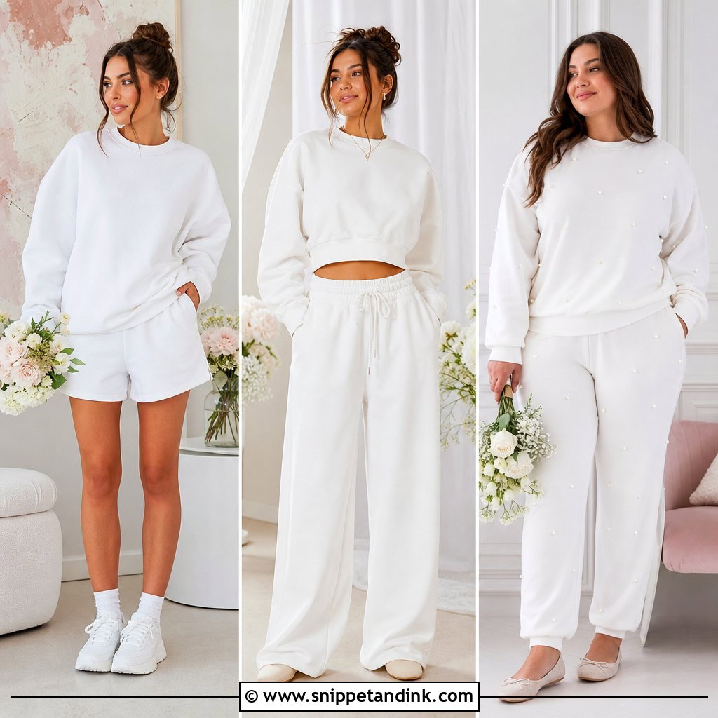 20 Bride Sweatsuit Ideas for a Cozy Bachelorette Weekend