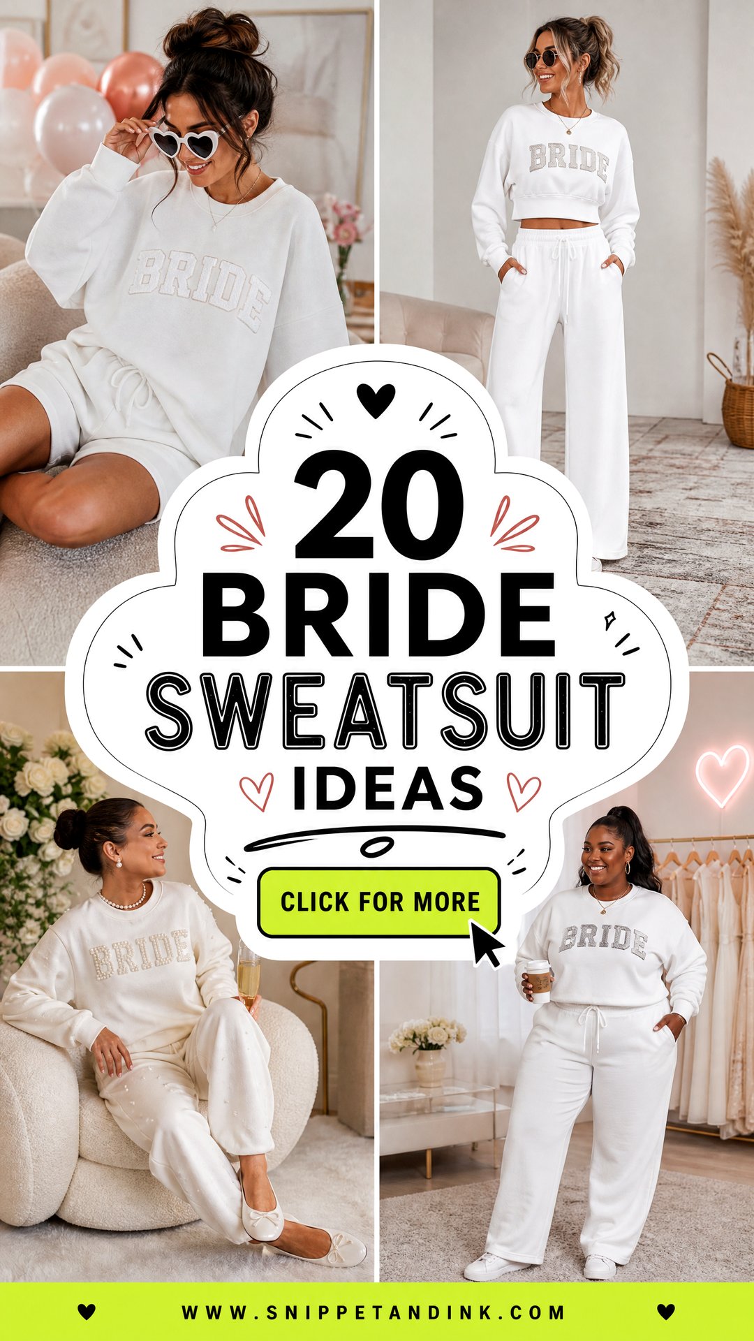 20 Bride Sweatsuit Ideas for a Cozy Bachelorette Weekend - 20 Bride Sweatsuit Ideas for a Cozy Bachelorette Weekend