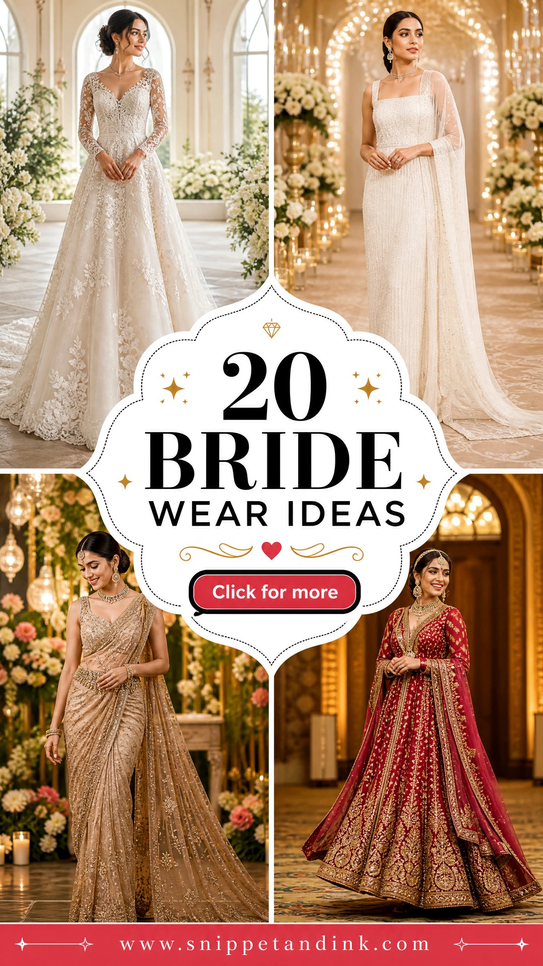 20 Bride Wear Ideas Stylish Looks for Every Wedding Celebration - 20 Bride Wear Ideas: Stylish Looks for Every Wedding Celebration