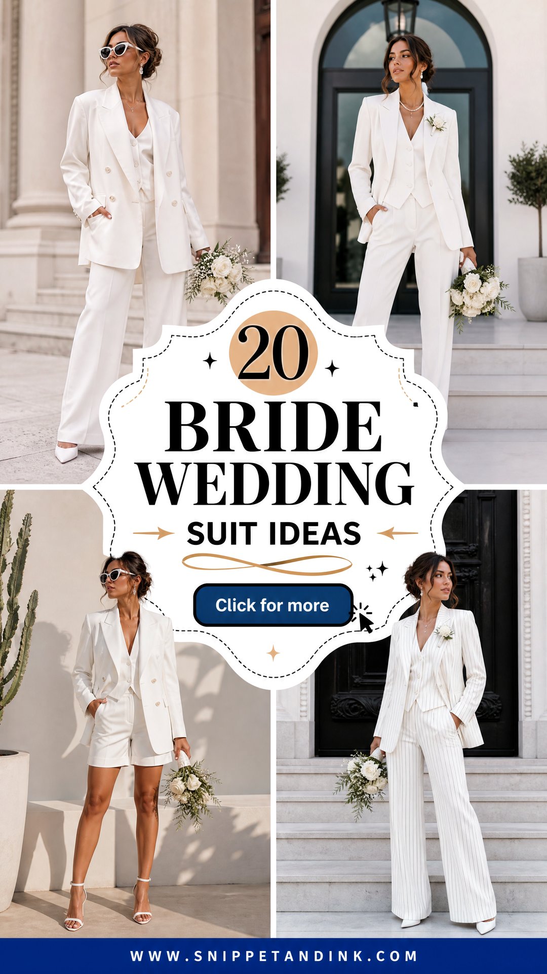 20 Bride Wedding Suit Ideas Chic Tailoring for Modern Ceremonies - 20 Bride Wedding Suit Ideas: Chic Tailoring for Modern Ceremonies