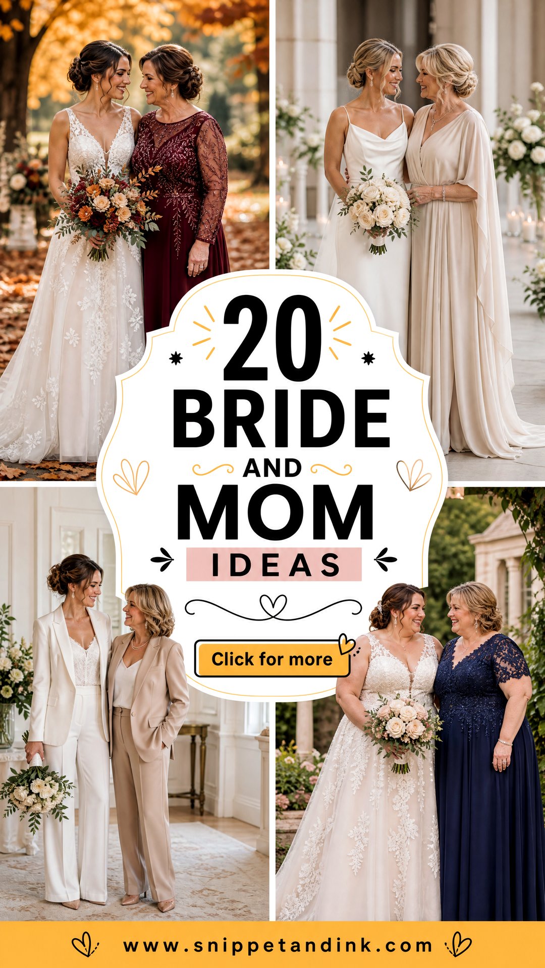 20 Bride and Mom Ideas for Heartwarming Wedding-Day Moments - 20 Bride and Mom Ideas for Heartwarming Wedding-Day Moments