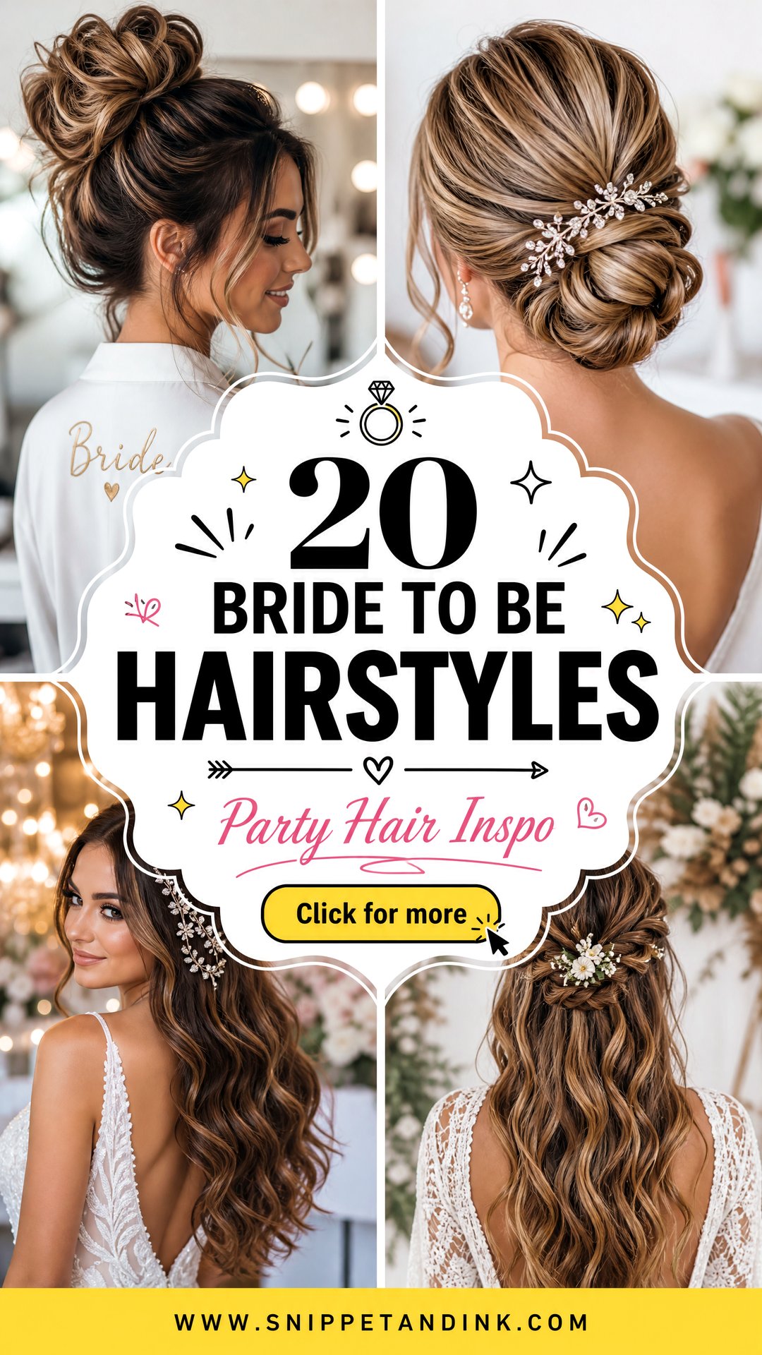 20 Bride to Be Hairstyles for Parties Showers and More - 20 Bride to Be Hairstyles for Parties, Showers, and More