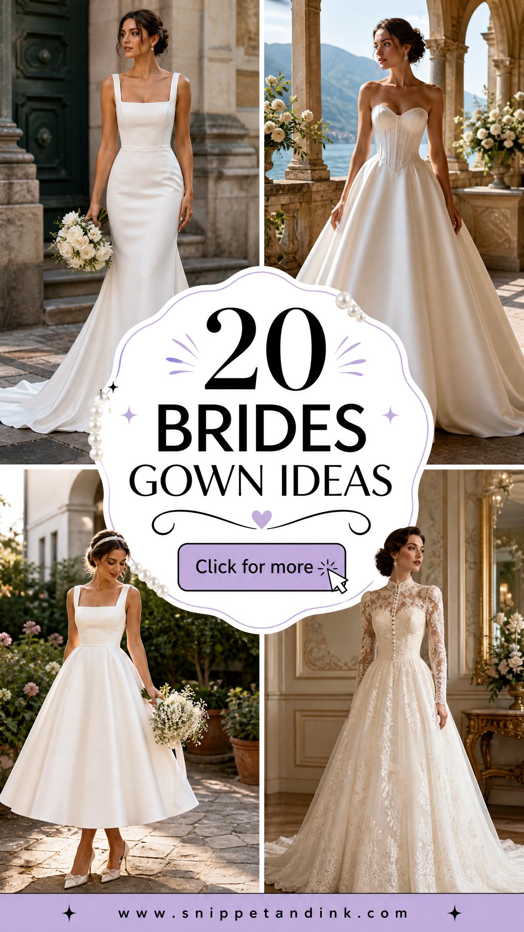 20 Brides Gown Ideas Stunning Styles for a Dream Wedding Day - 20 Brides Gown Ideas: Stunning Styles for a Dream Wedding Day