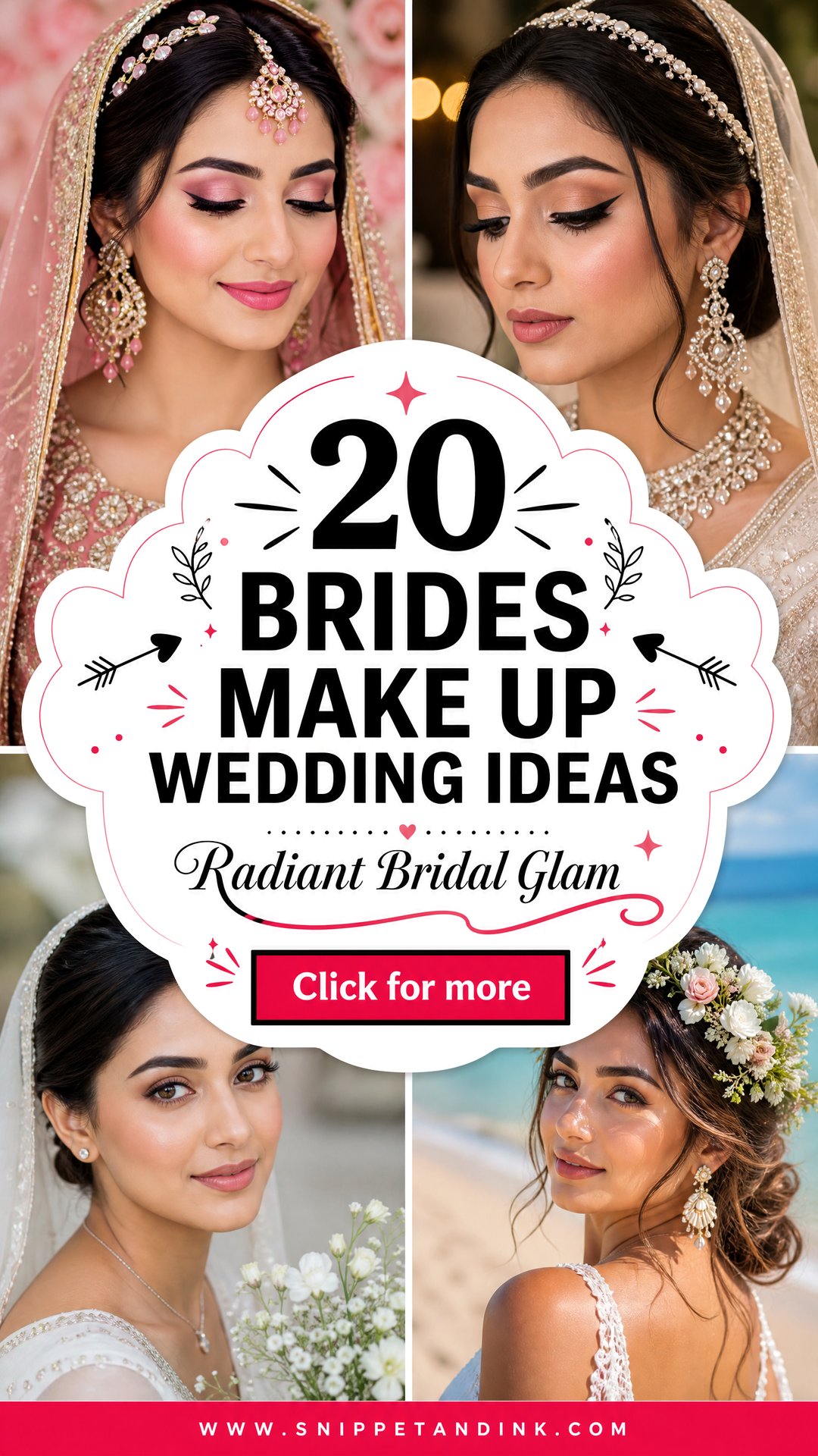 20 Brides Make Up Wedding Ideas for Radiant Bridal Glam - 20 Brides Make Up Wedding Ideas for Radiant Bridal Glam