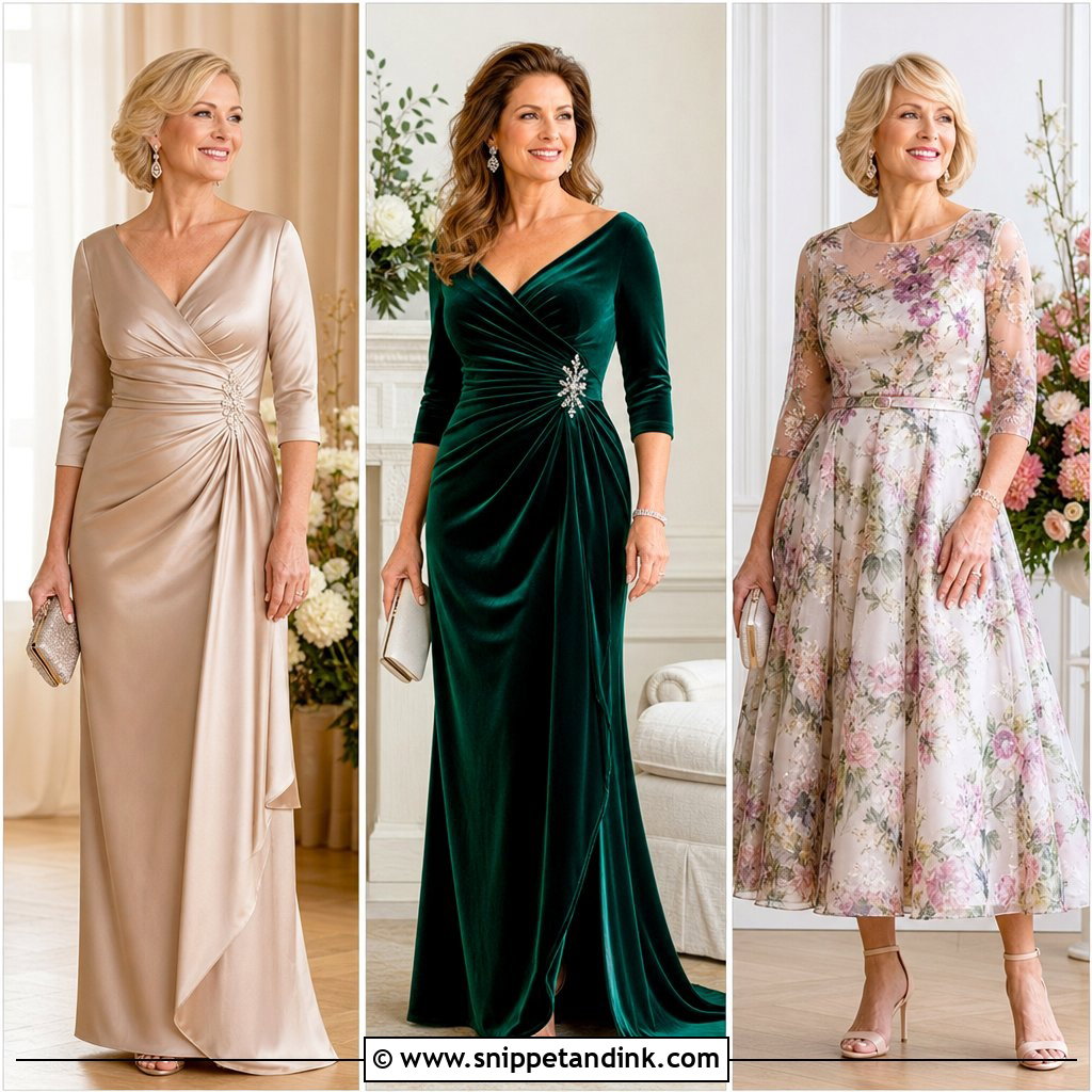 20 Brides Mum Outfit Ideas Elegant Looks for Wedding Day Style
