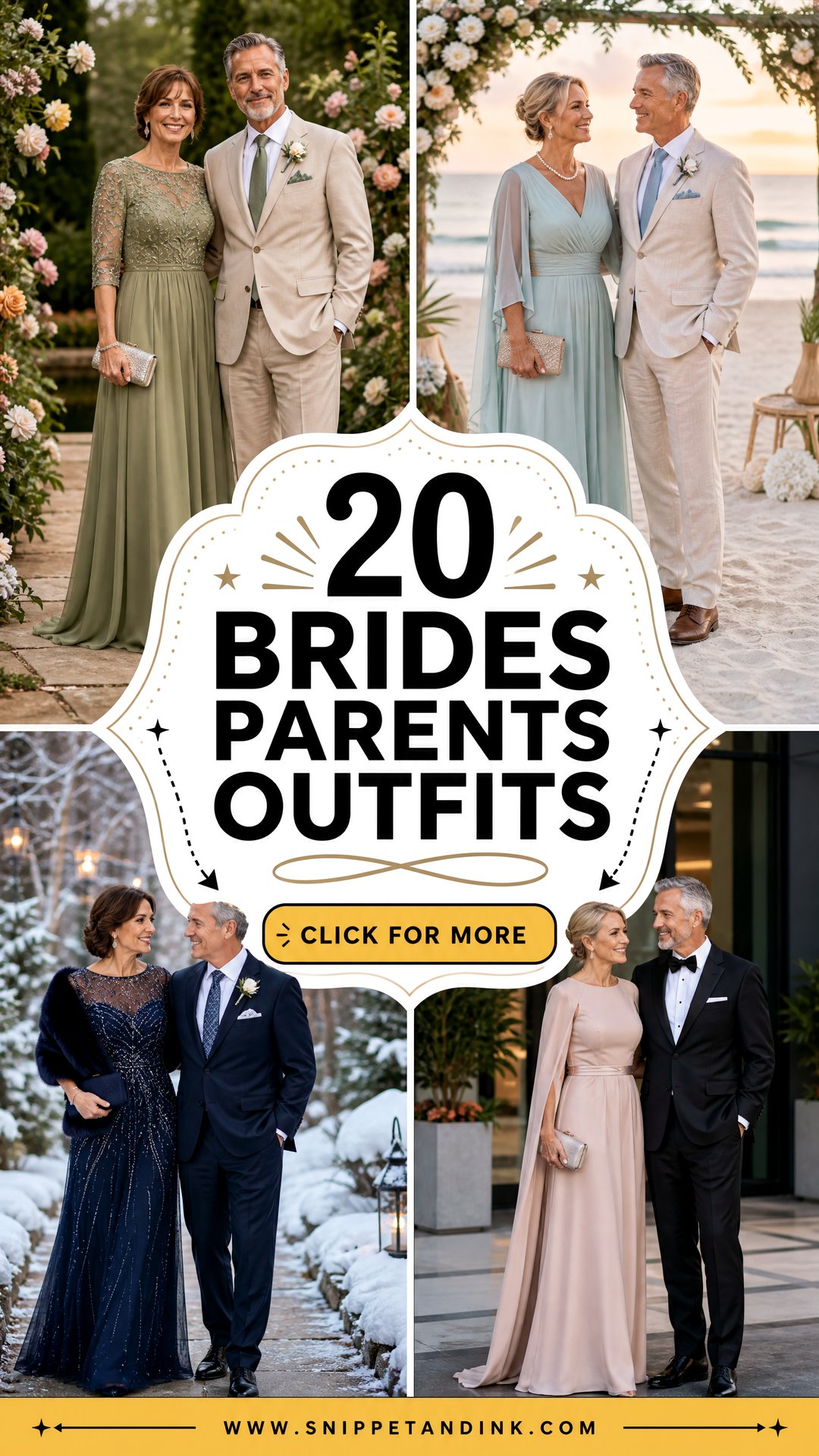 20 Brides Parents Outfits Elegant Looks for the Big Day - 20 Brides Parents Outfits: Elegant Looks for the Big Day