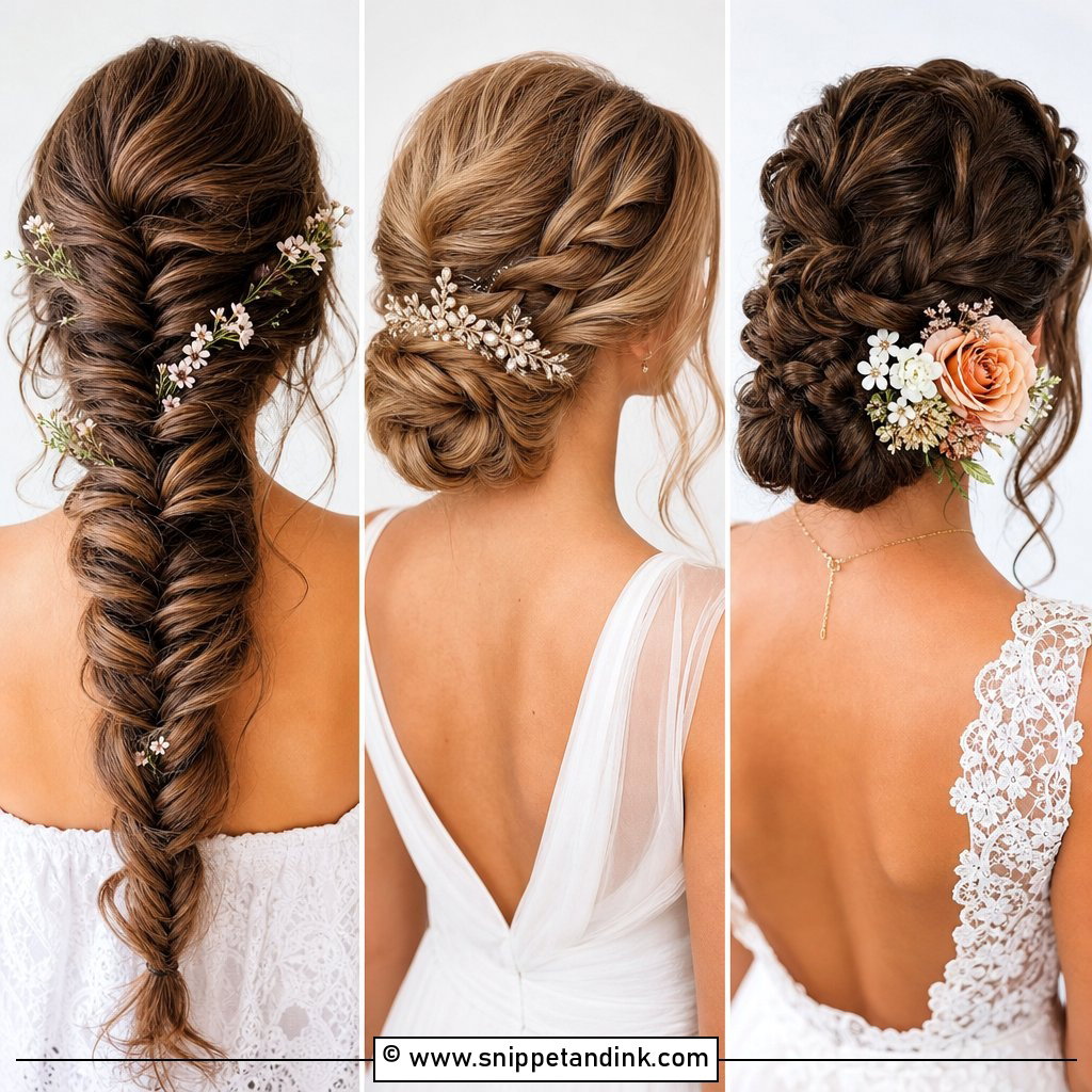 20 Brides with Braids for Romantic Wedding Inspiration