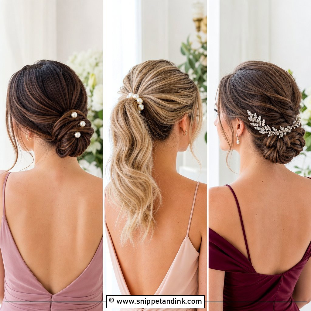 20 Bridesmaid Hair Accessories Ideas for Chic Weddings