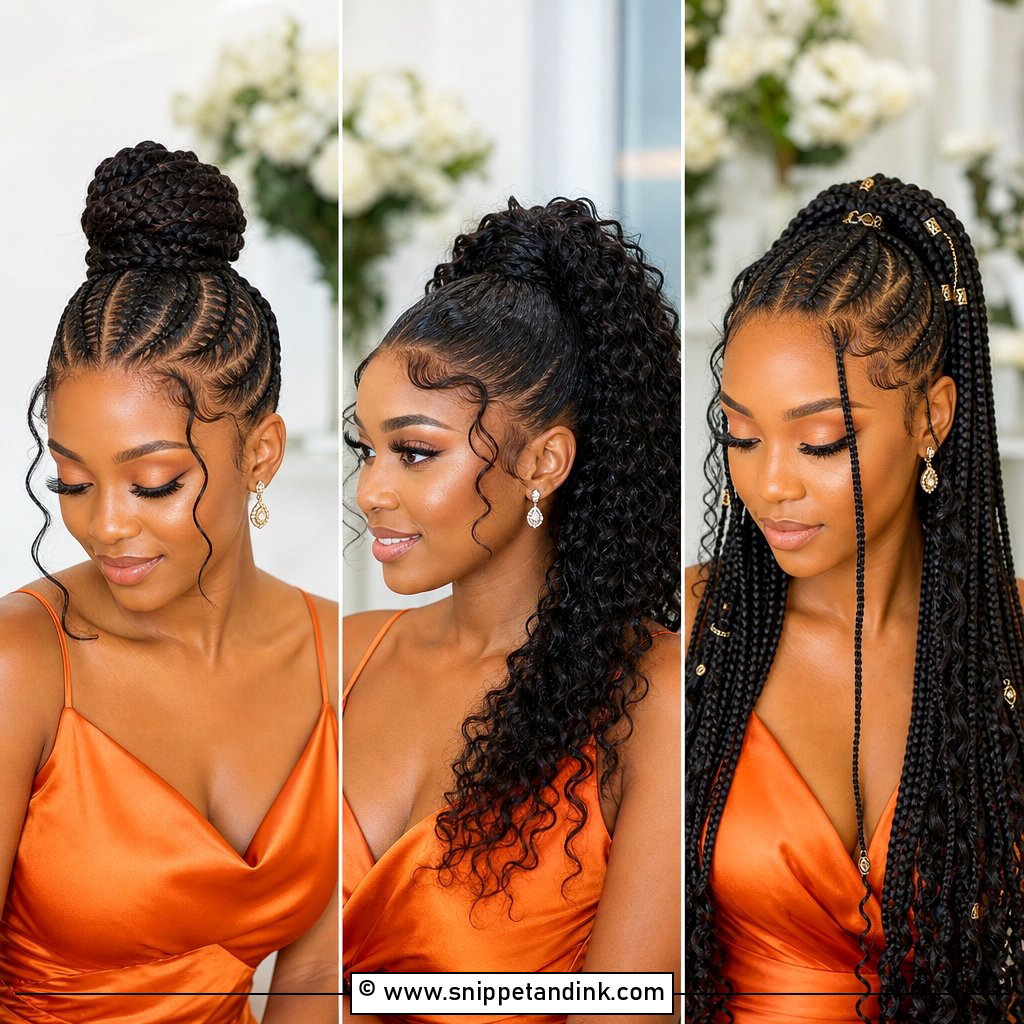 20 Bridesmaid Hair Black Ideas for Stunning Wedding Looks