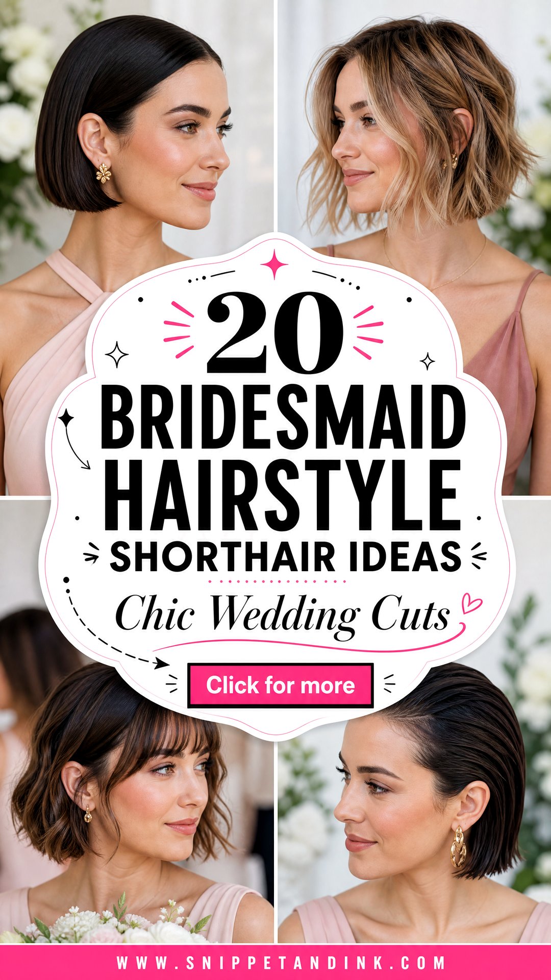 20 Bridesmaid Hairstyle Shorthair Ideas for Chic Weddings - 20 Bridesmaid Hairstyle Shorthair Ideas for Chic Weddings